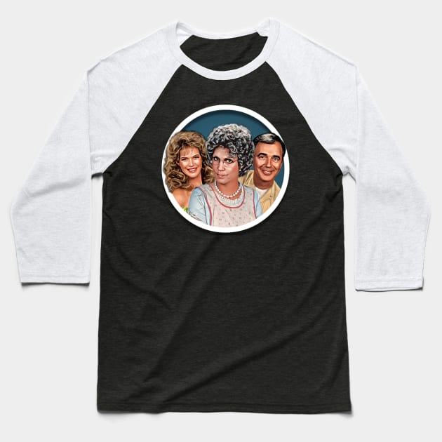 Mama's Family - Naomi and Vinton Baseball T-Shirt by Zbornak Designs